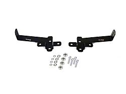 Quake LED Dual Pod and 20-Inch Light Bar Hood Hinge Mounting Brackets (20-26 Jeep Gladiator JT, Excluding Mojave)