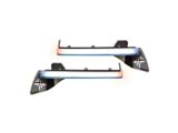 Quake LED Tempest Sport Slim DRL Fender Chop Kit with Sequential Turn Signal and Side Marker Lights (20-25 Jeep Gladiator JT Sport, Sport S)