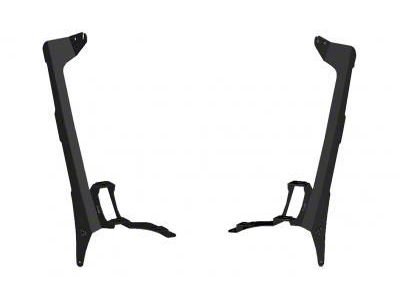 Quake LED A-Pillar Dual Pods, 42-Inch Cowl and 52-Inch Roof Light Bar Mounting Brackets (18-25 Jeep Wrangler JL, Excluding 4xe & Rubicon 392)
