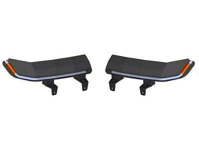 Quake LED Tempest Retro-Fit Slim DRL with Sequential Switchback Turn Signal and Side Marker Light (18-25 Jeep Wrangler JL, Excluding Sport)