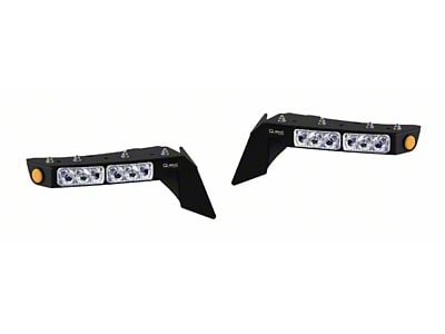 Quake LED Tempest Fender Chop Kit with DRL Switchback Turn Signal and Side Marker Light (18-25 Jeep Wrangler JL Rubicon)