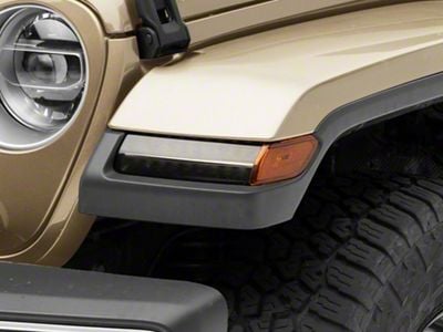 Quake LED Tempest Fender Lights with Sequential Turn Signal and Side Marker Light (18-25 Jeep Wrangler JL, Excluding Sport)
