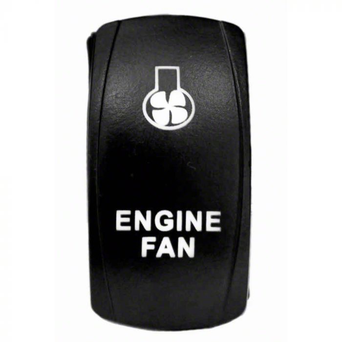 Quake LED Titan XD 2-Way Engine Fan Rocker Switch; White QRS437 ...