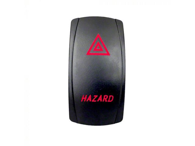Quake LED Titan XD 2-Way Hazard Rocker Switch; Red QRS650 (Universal ...