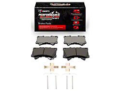 R1 Concepts Performance Off-Road/Tow Series Semi-Metallic Brake Pads with Hardware Kit; Front Pair (22-26 Tundra)