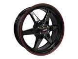 Race Star 93 Truck Star Gloss Black 6-Lug Wheel; 17x9.5; 25mm Offset (24-26 Tacoma)