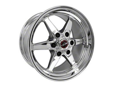 Race Star 93 Truck Star Chrome 6-Lug Wheel; 17x9.5; 22mm Offset (25-26 4Runner)