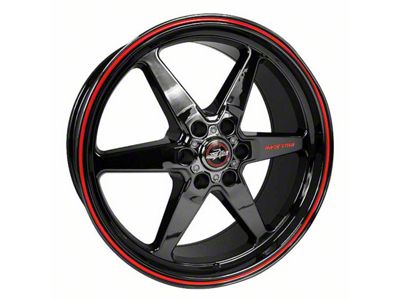 Race Star 93 Truck Star Gloss Black 6-Lug Wheel; 20x9; 23mm Offset (25-26 4Runner)