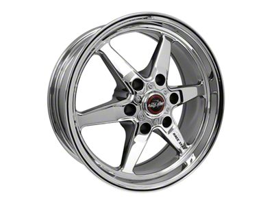 Race Star 93 Truck Star Chrome 6-Lug Wheel; Front Only; 17x7; 0mm Offset (22-25 Bronco Raptor)
