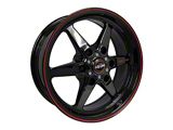 Race Star 93 Truck Star Gloss Black 6-Lug Wheel; 17x9.5; 25mm Offset (21-26 Bronco, Excluding Raptor)