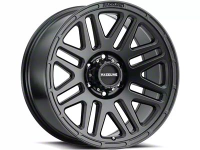 Raceline Outlander Gloss Black 6-Lug Wheel; 20x9; -12mm Offset (24-25 Tacoma)