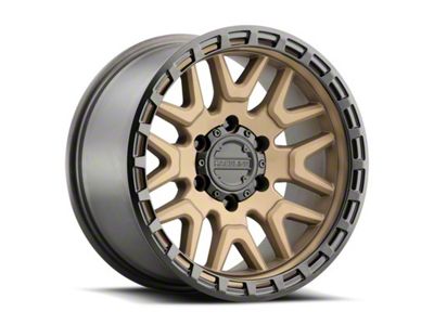 Raceline Krank Bronze 6-Lug Wheel; 17x9; -12mm Offset (22-25 Bronco Raptor)