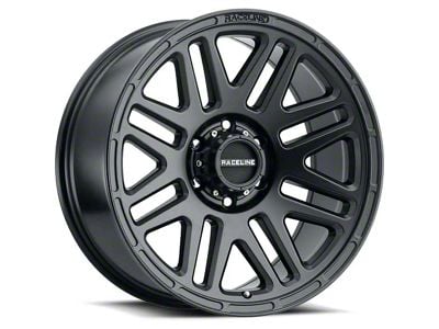 Raceline Outlander Gloss Black 6-Lug Wheel; 18x9; 12mm Offset (21-25 Bronco, Excluding Raptor)