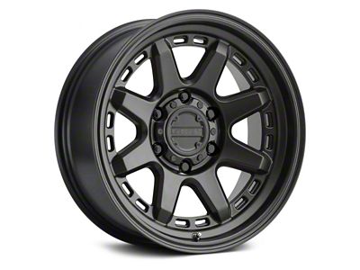 Raceline Scout Satin Black 6-Lug Wheel; 17x9; -12mm Offset (21-25 Bronco, Excluding Raptor)