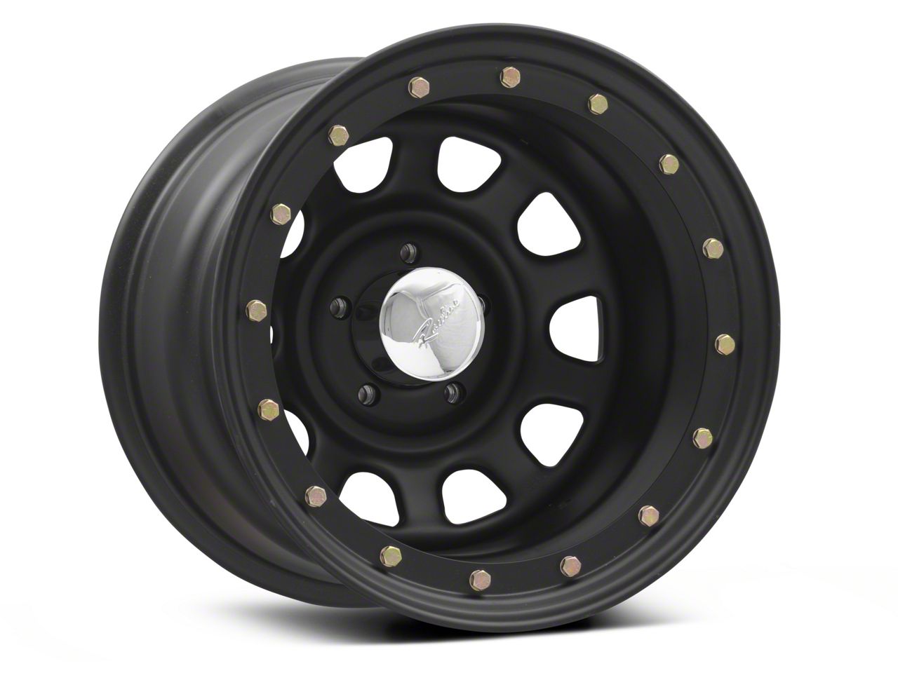 Raceline Jeep Cherokee 54M Daytona Matte Black Wheel; 15x10; -44mm ...