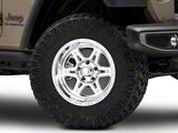 Raceline Renegade Polished Wheel; 17x9; 0mm Offset (20-25 Jeep Gladiator JT)