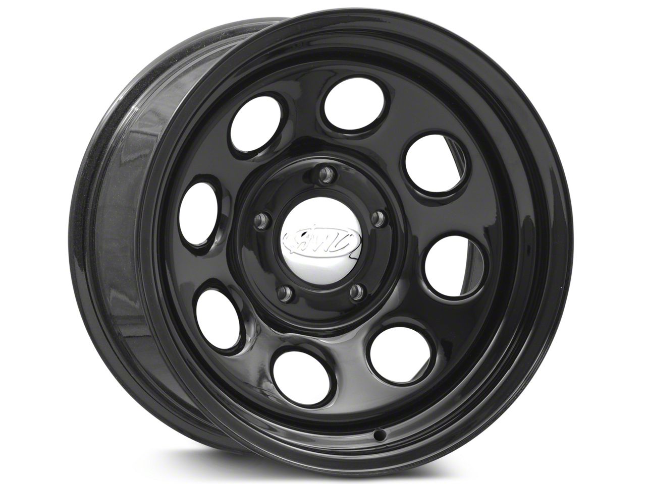 Raceline Jeep Grand Cherokee 81B Soft 8 Black Wheel; 16x8; 0mm Offset ...