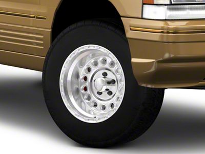 Raceline 887 Rockcrusher Polished Wheel; 15x10; -47mm Offset (93-98 Jeep Grand Cherokee ZJ)
