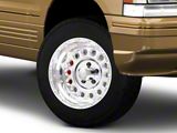 Raceline 887 Rockcrusher Polished Wheel; 15x8; -32mm Offset (93-98 Jeep Grand Cherokee ZJ)