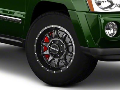 Raceline Shift Black Wheel; 17x9; -12mm Offset (05-10 Jeep Grand Cherokee WK, Excluding SRT8)