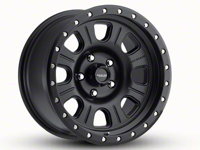 Raceline Monster Black Wheel; 17x9; -12mm Offset (18-25 Jeep Wrangler JL)