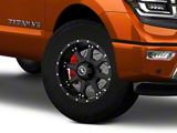 Raceline Assault Black 6-Lug Wheel; 18x9; -6mm Offset (17-24 Titan)