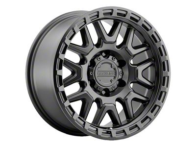 Raceline Krank Satin Black 6-Lug Wheel; 18x9; 18mm Offset (16-24 Titan XD)