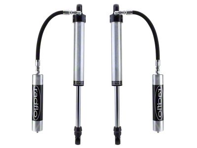 Radflo OE Replacement 2.5 Bypass Front Shock with Remote Reservoir for 4 to 5-Inch Lift (07-18 Jeep Wrangler JK)