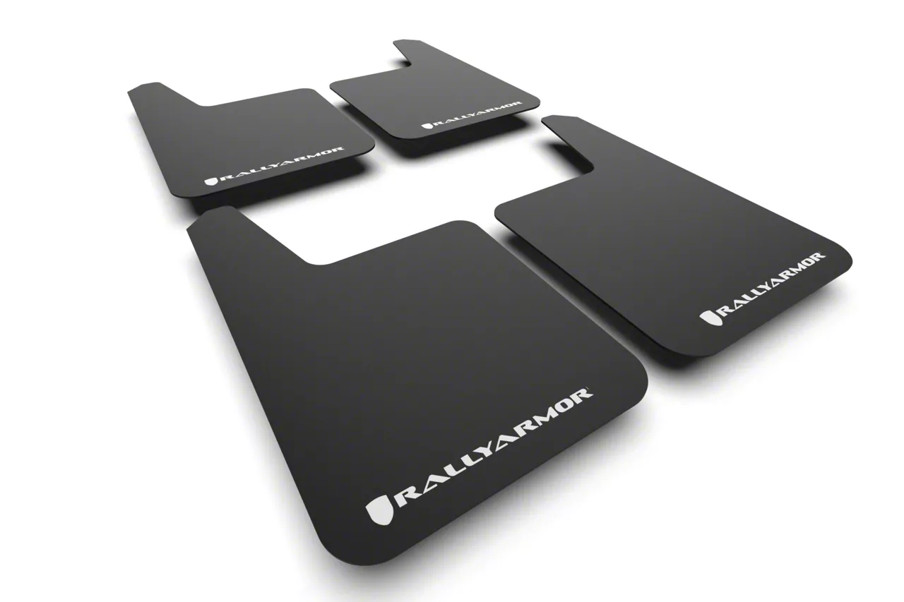 Rally Armor MF8-BAS-BLK ベーシックブラック 泥よけ ロゴ付き (2007+ 三菱ランサー(スポーツバックにはフィットしません) 1パック 輸入品・未使用Rally Armor MF8-BAS-BLK ベーシックブラック 泥よけ