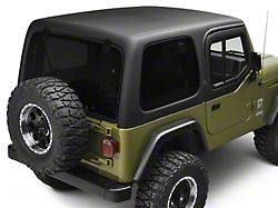 One-Piece Hard Top for Half Doors (97-06 Jeep Wrangler TJ, Excluding Unlimited)