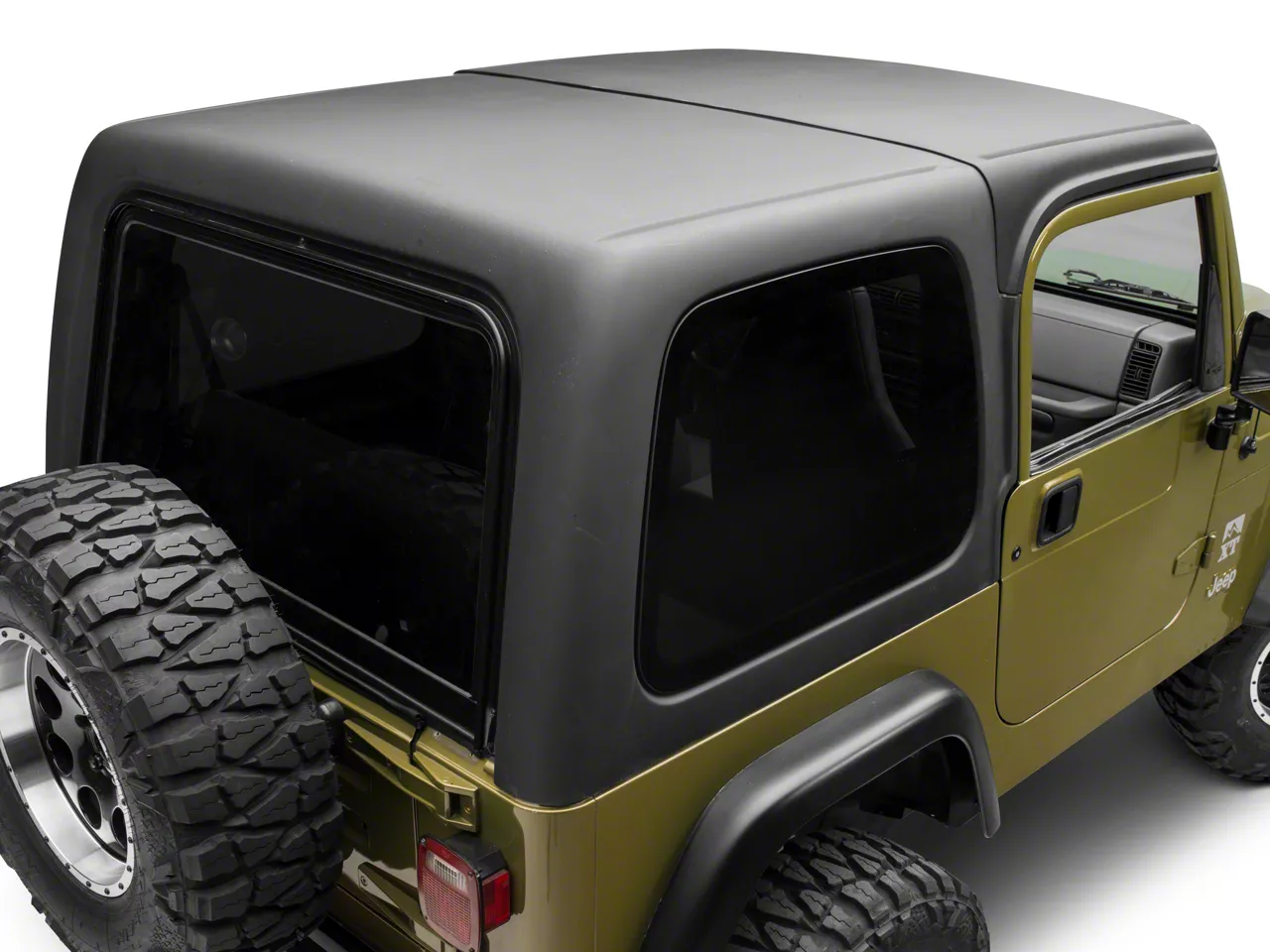 Jeep Wrangler Two-Piece Hard Top for Full Doors (97-06 Jeep Wrangler TJ ...