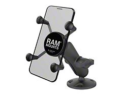 RAM Mounts X-Grip High-Strength Composite Phone Mount with Drill-Down Base (Universal; Some Adaptation May Be Required)