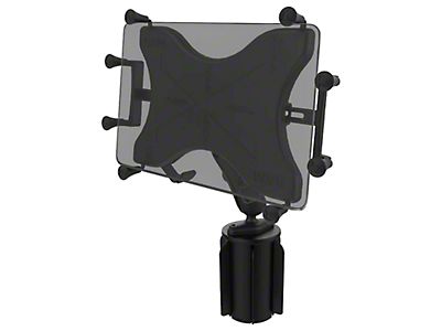 RAM Mounts Jeep Wrangler X-Grip with RAM-A-Can II Cup Holder Mount 