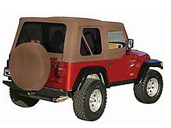 Complete Soft Top with Tinted Windows; Khaki Diamond (97-06 Jeep Wrangler TJ w/ Full Steel Doors, Excluding Unlimited)