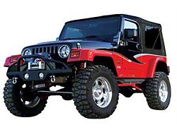 Complete Soft Top with Tinted Windows; Black Diamond (97-06 Jeep Wrangler TJ w/ Full Steel Doors, Excluding Unlimited)
