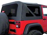 Premium Replacement Soft Top with Tinted Windows; Black Diamond (07-09 Jeep Wrangler JK 2-Door)