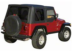 Premium Replacement Soft Top with Tinted Windows; Black Diamond (97-06 Jeep Wrangler TJ w/ Half Doors, Excluding Unlimited)