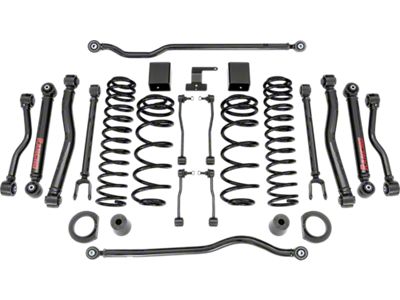 Rancho 4.50-Inch Crawler Short Arm Suspension Lift Kit (18-25 Jeep Wrangler JL 4-Door, Excluding Rubicon)