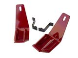 Rancho rockGEAR Rear Shock Skid Plates (20-25 Jeep Gladiator JT)