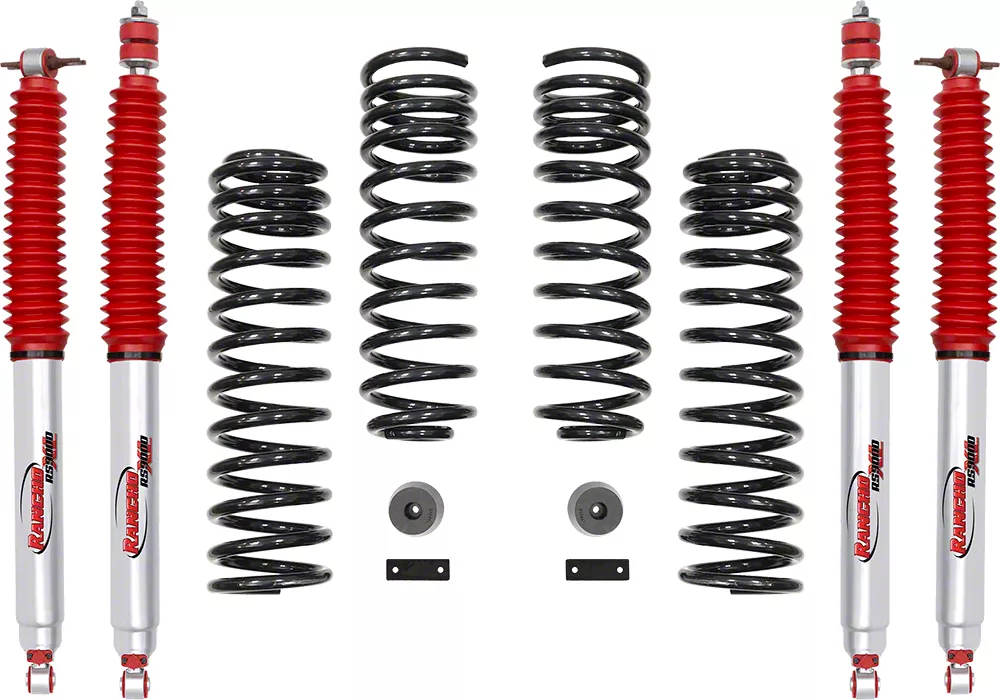 TJ ラングラー　RANCHO ランチョ　RS9000 コイル Rancho RS999168 RS9000XL Shock – 1986-1995 Jeep Wrangler