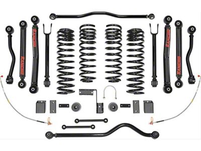 Rancho 4-Inch Crawler Short Arm Suspension Lift Kit (07-18 Jeep Wrangler JK)