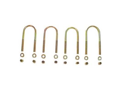Rancho Front U-Bolt Kit (87-95 Jeep Wrangler YJ)
