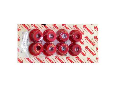 Rancho Leaf Spring Bushing Kit; Front and Rear (76-86 Jeep CJ7)