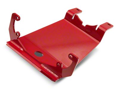 Rancho rockGEAR Dana 44 Front Differential Skid Plate; Red (18-25 Jeep Wrangler JL Rubicon)