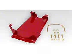 Rancho rockGEAR Dana 44 Rear Differential Skid Plate; Red (07-18 Jeep Wrangler JK)