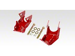 Rancho rockGEAR Rear Shock and Control Arm Skid Plates (18-24 Jeep Wrangler JL)