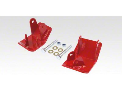 Rancho rockGEAR Rear Shock and Control Arm Skid Plates (07-18 Jeep Wrangler JK)