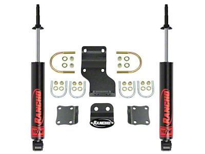 Rancho RS7MT Front Dual Steering Stabilizer for 2-Inch Lift (18-25 Jeep Wrangler JL)