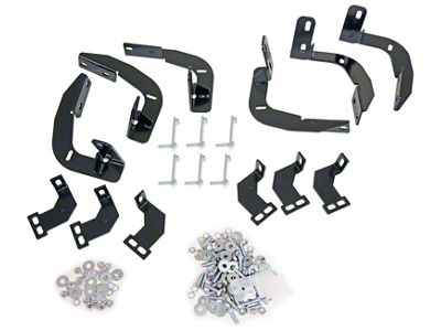 Raptor Series Slide Track Series Running Boards Installation Bracket Kit (21-25 Bronco 4-Door)