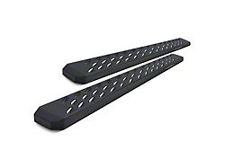 Raptor Series 6.50-Inch Sawtooth Slide Track Running Boards; Black Textured (05-21 Frontier Crew Cab)